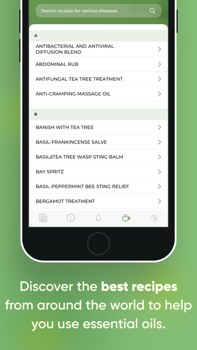 Essential Oils Young Living Screenshot