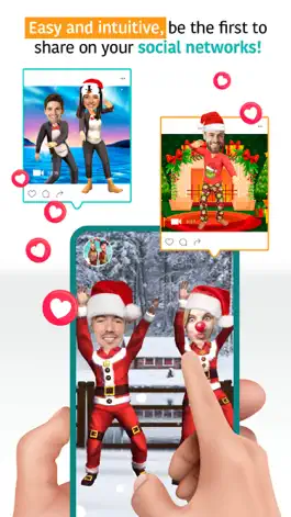 Game screenshot Christmas Dance Face Yourself apk