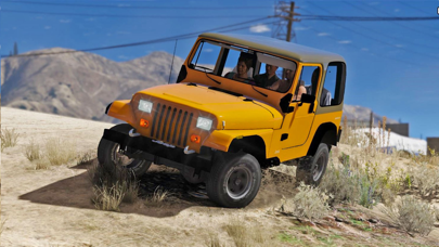 Offroad Jeep Driving Games 3D Screenshot