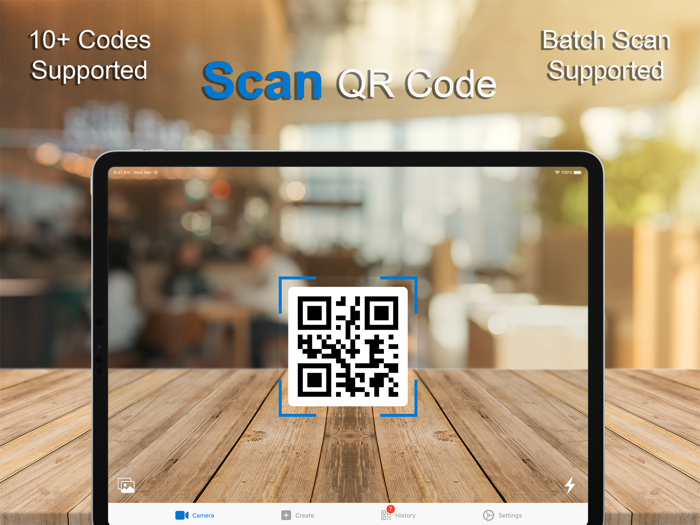 QR Barcode Scanner and Reader