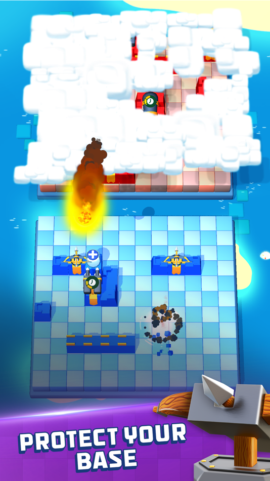 #3. Cube Battleship (iOS) 由: Tiny Kraken Games