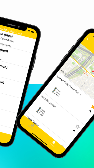 Los Angeles Metro Rail Time Screenshot