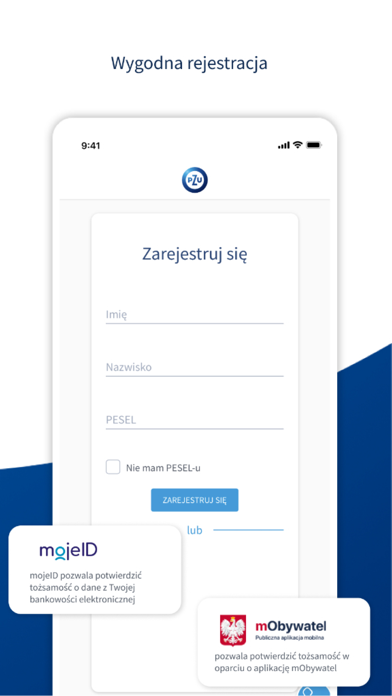 mojePZU mobile Screenshot