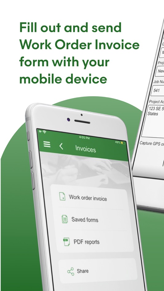 #1. Work Order Invoice (iOS) 由: Snappii