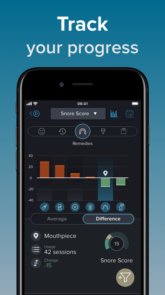 #5. SnoreLab : Record Your Snoring (iOS) 由: Reviva Softworks Ltd