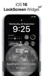 lockscreen color widget cool айфон картинки 1