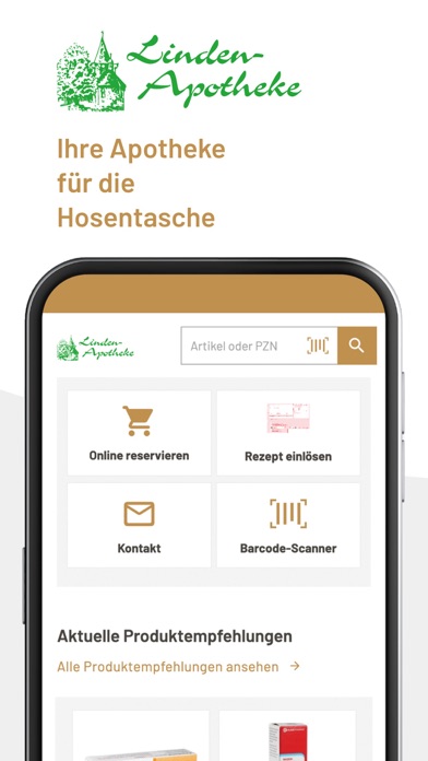 Linden-Apotheke Schöllkrippen Screenshot