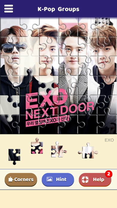 Trendy K-Pop Puzzle Screenshot