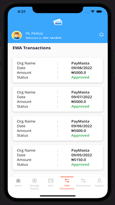 PayMasta Screenshot