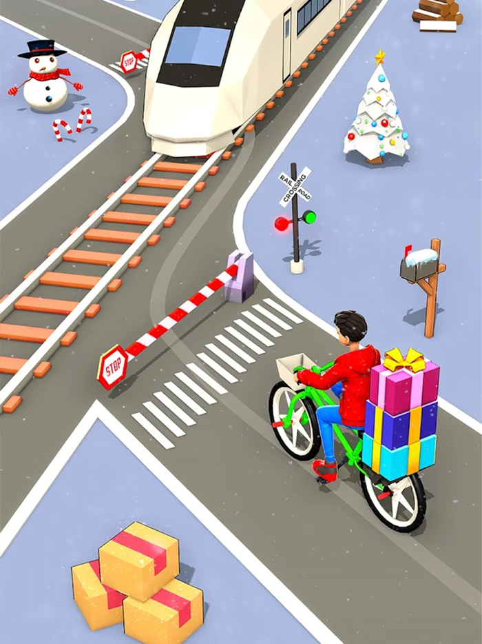 Игра «Доставщик газет»