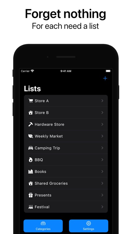 Grocery Shopping List - GetMe screenshot-5