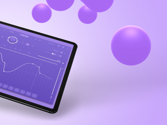 Panflow iPad screenshot 2 - Music app