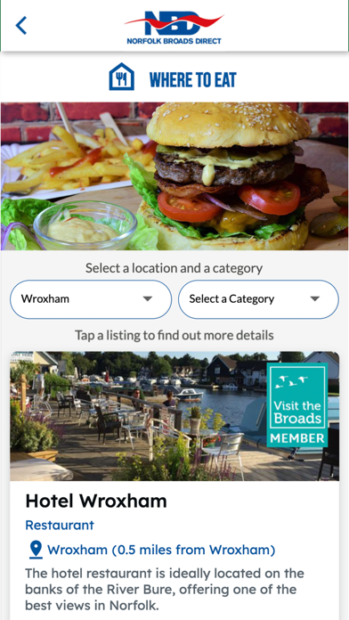 Norfolk Broads Direct Screenshot
