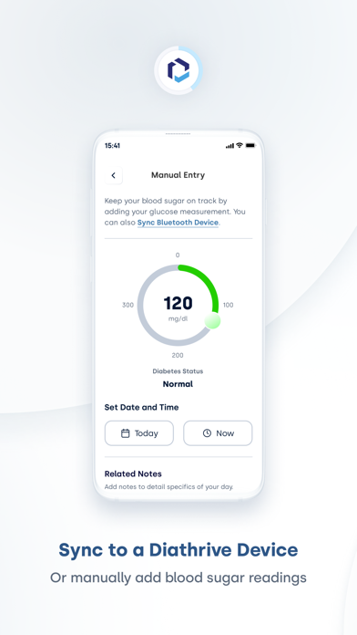 Diathrive Health Screenshot