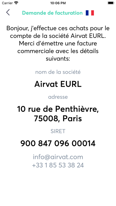 Airvat Tax Refund Screenshot