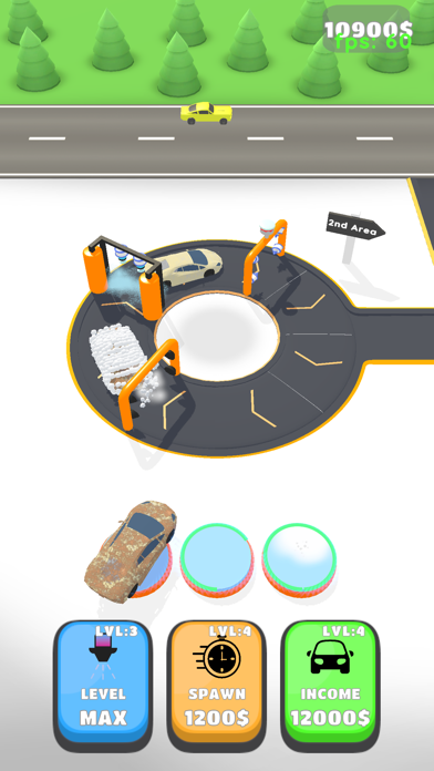 Spiral Car Wash Screenshot