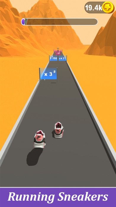 Sneaker Run Shoes Evolution Screenshot