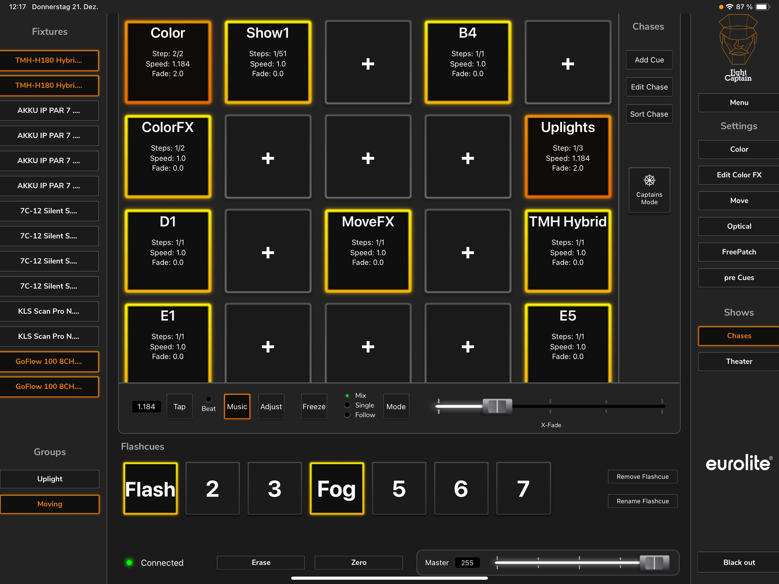 Light Captain - DMX Controller screenshot 9