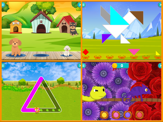 Screenshot #6 pour Baby Games: Shape Color & Size
