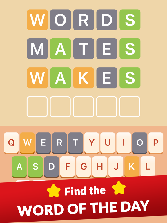 Word guess: A daily word game