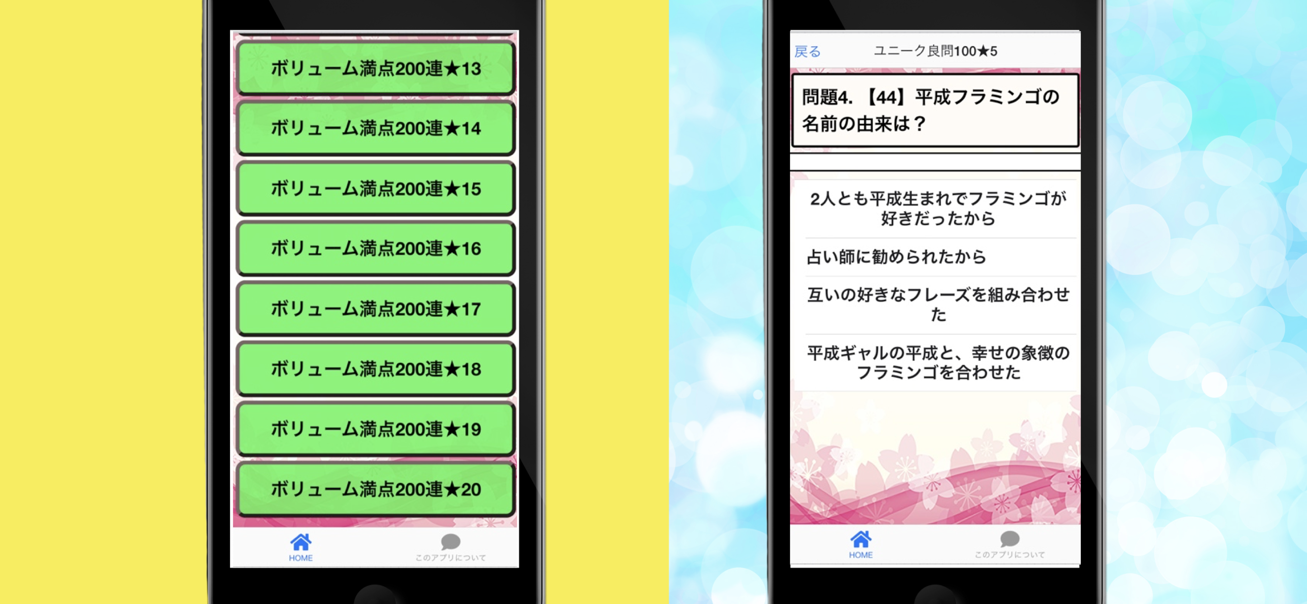 ファン検定for平成フラミンゴ