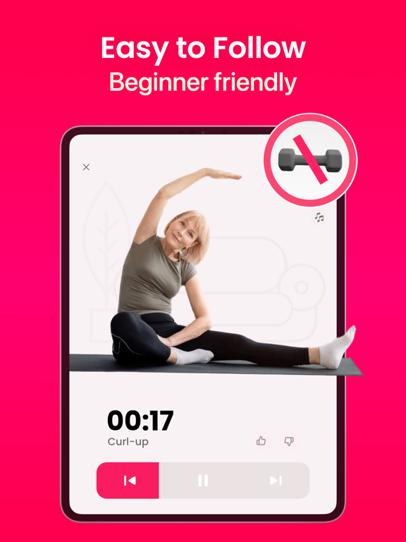 Screenshot #3 for LazyFit: Home Workout Planner