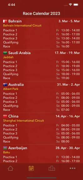 Game screenshot Race Calendar 2023 hack