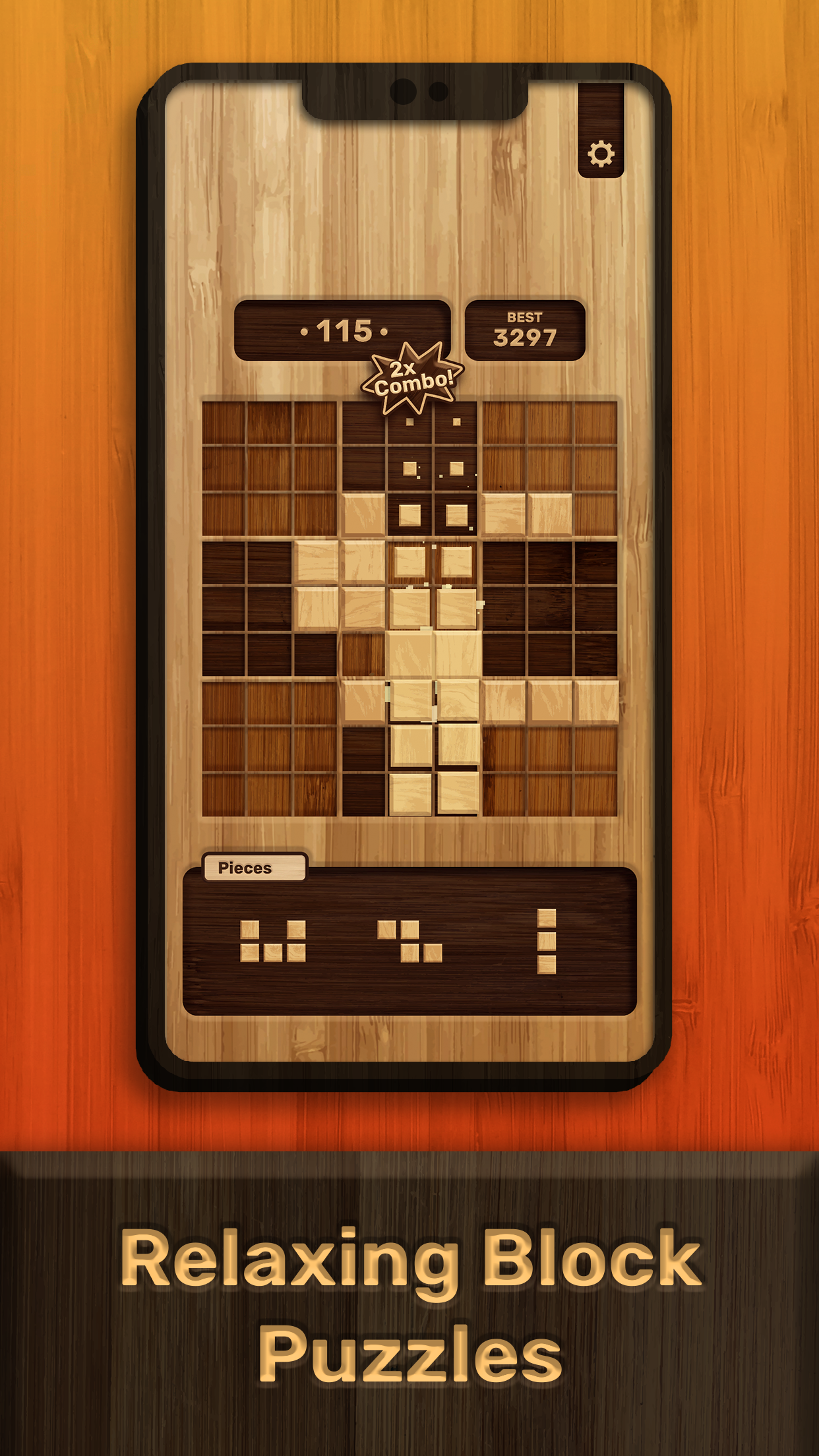 Wood Blocks by Staple Games screenshot 1