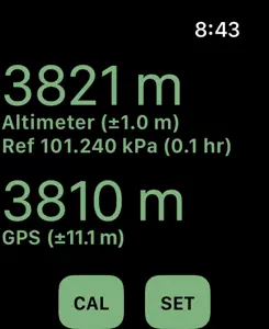 Pro Altimeter for Watch screenshot #1 for Apple Watch