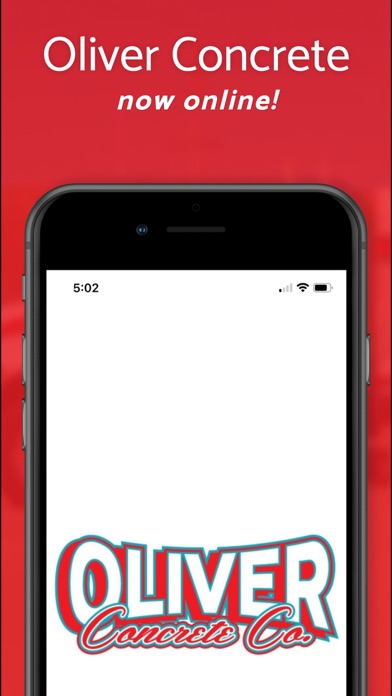 Screenshot 1 of Oliver Concrete App