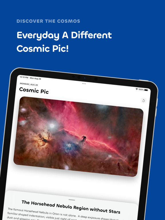 Cosmic Pic iPad screenshot 1 - News app