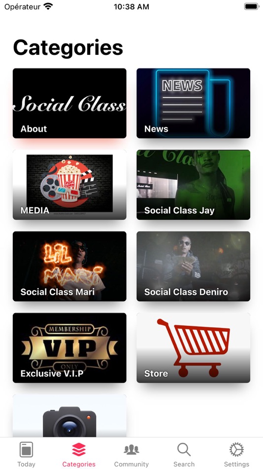 #2. Social Class (iOS) 由: Crowdaa