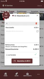 pizzeria il sorriso in gronau iphone screenshot 4