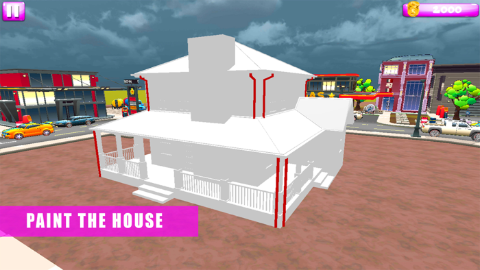 Doll House 3D Construction