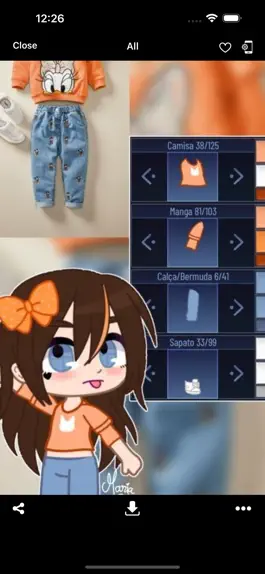 Game screenshot GL Outfit Ideas for GACHA hack