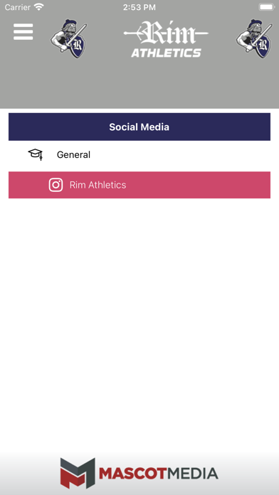 Rim Athletics Screenshot