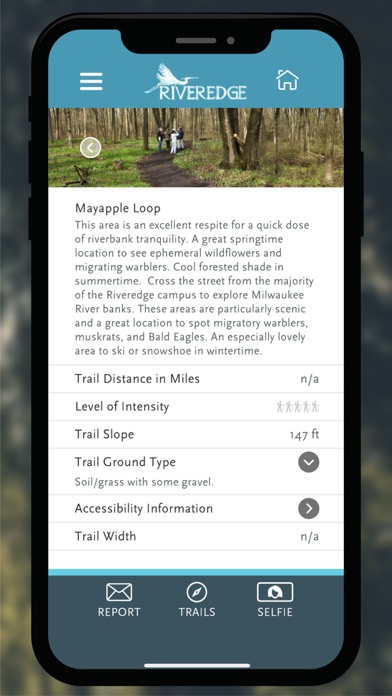Riveredge Mobile App Screenshot