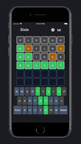 Game screenshot Sixle mod apk