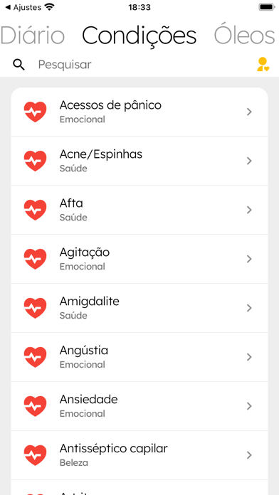 Meu Bem-Estar Screenshot