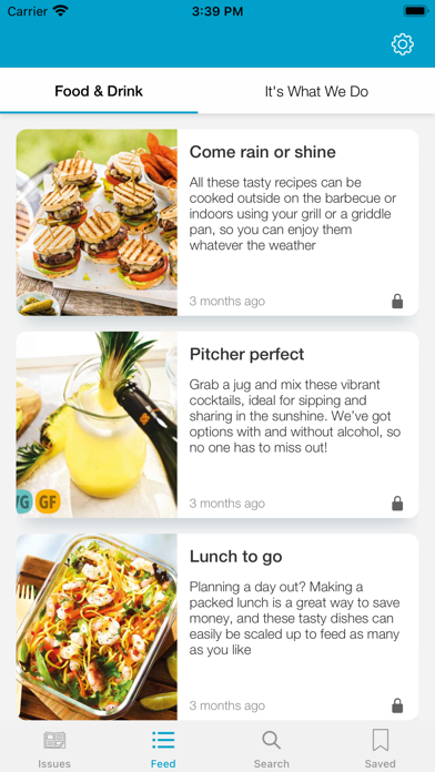 Co-op Food Magazine Screenshot