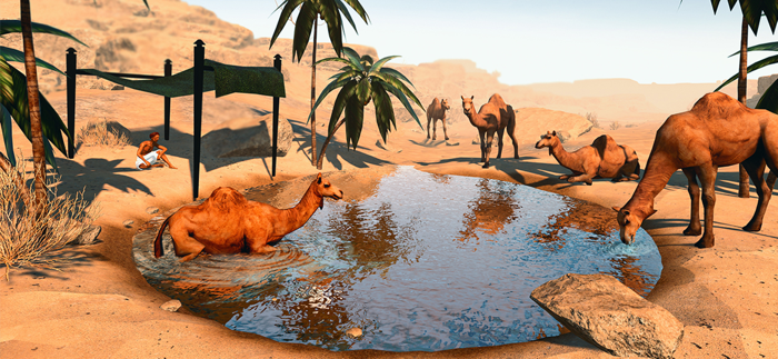 Camel Life Survival Simulator