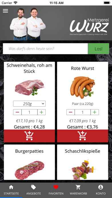 Wurz - Genussapp Screenshot