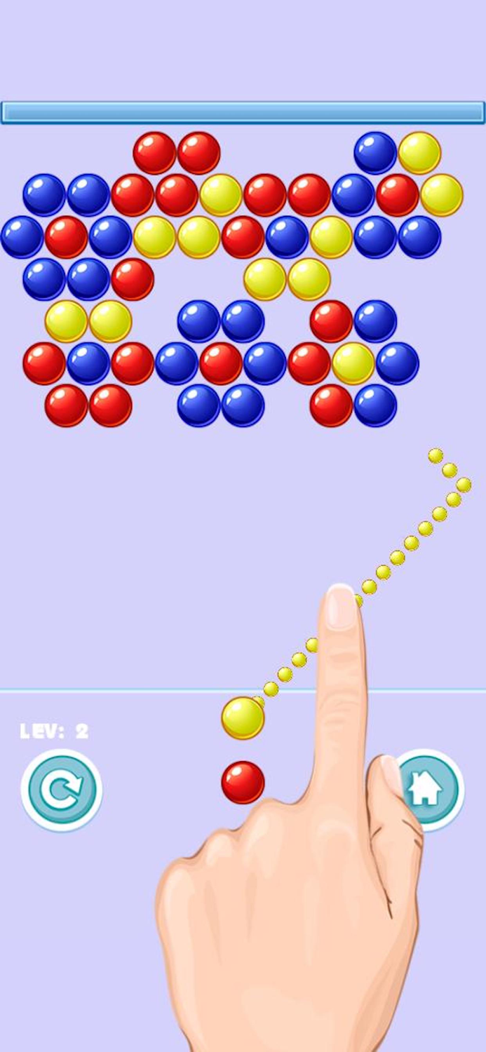 Bubble Shooter - Tap Finger