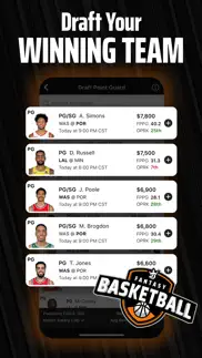 draftkings fantasy sports iphone screenshot 3