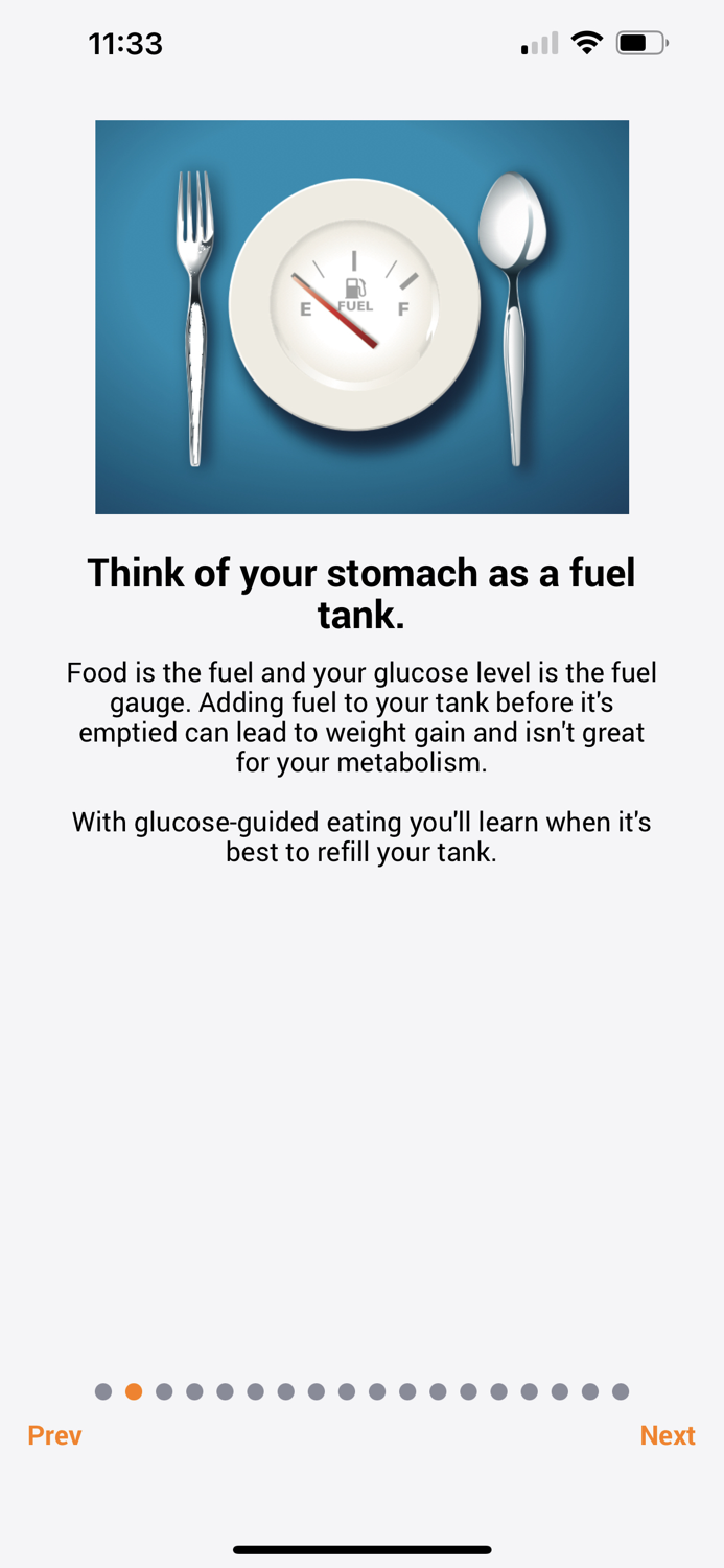 Glucose Guided Eating