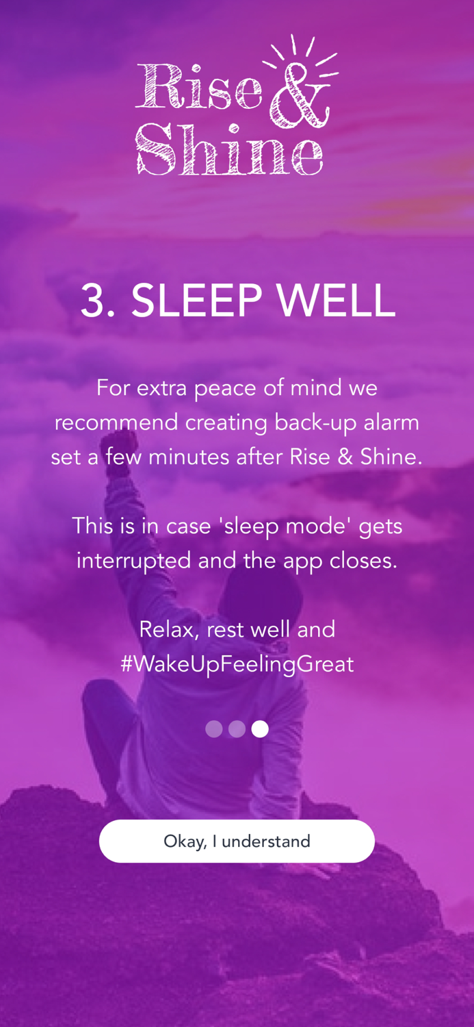 Rise and Shine Alarm Clock