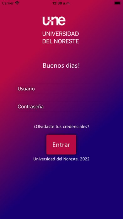 UNE: Universidad del Noreste Screenshot