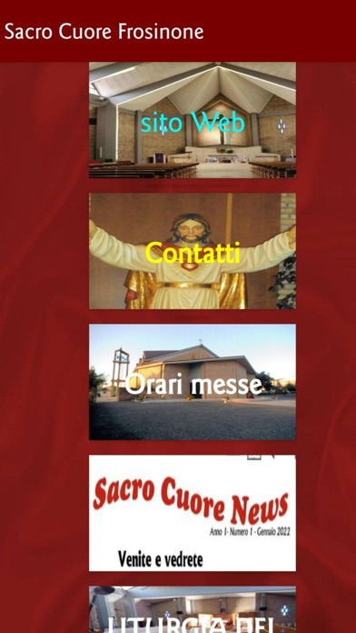 Sacro Cuore Frosinone Screenshot