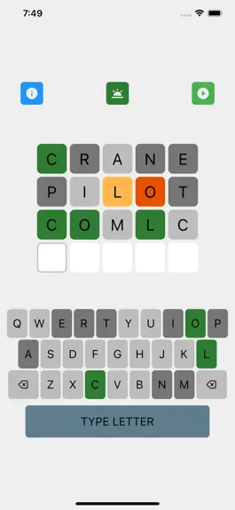 Game screenshot Wordgic - Find Word in 4 Tries apk