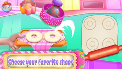 Donut Making Shop Cooking Game Screenshot